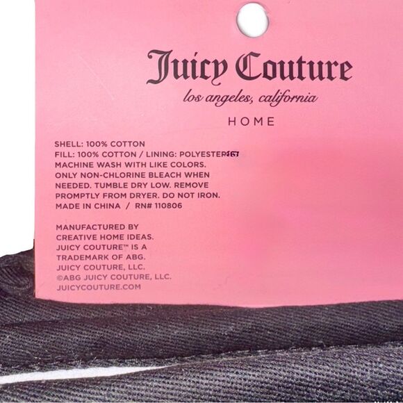 Juicy Couture Home 2 Pack Black & White Polka Dot Mini Oven Mitts Silicone Grip - Picture 5 of 6